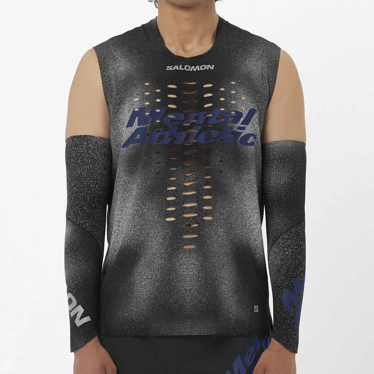 SALOMON Tank Mental Athletic Deep Black – Atmungsaktives