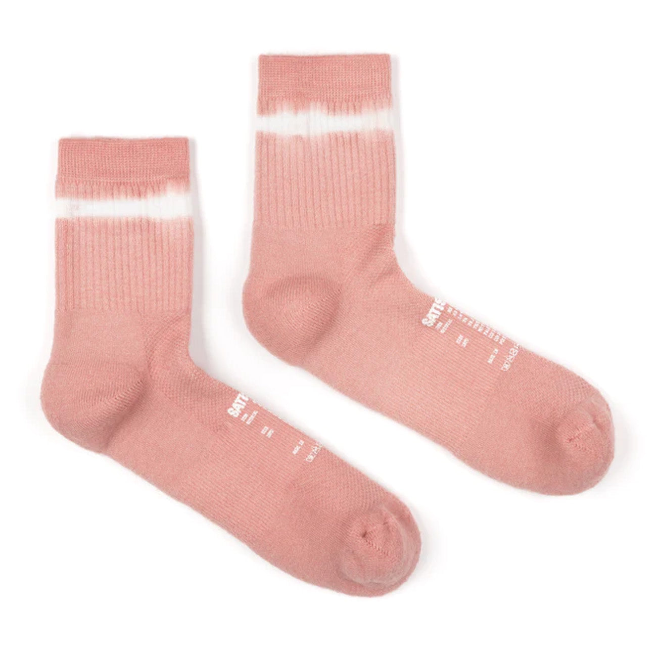 Satisfy Merino Nylon Tube Socks - Tie-Dye Grenoble Green