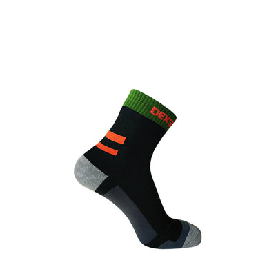 DexShell Running Socks Black Blaze Orange