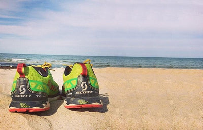 Running on the beach - tips and tricks