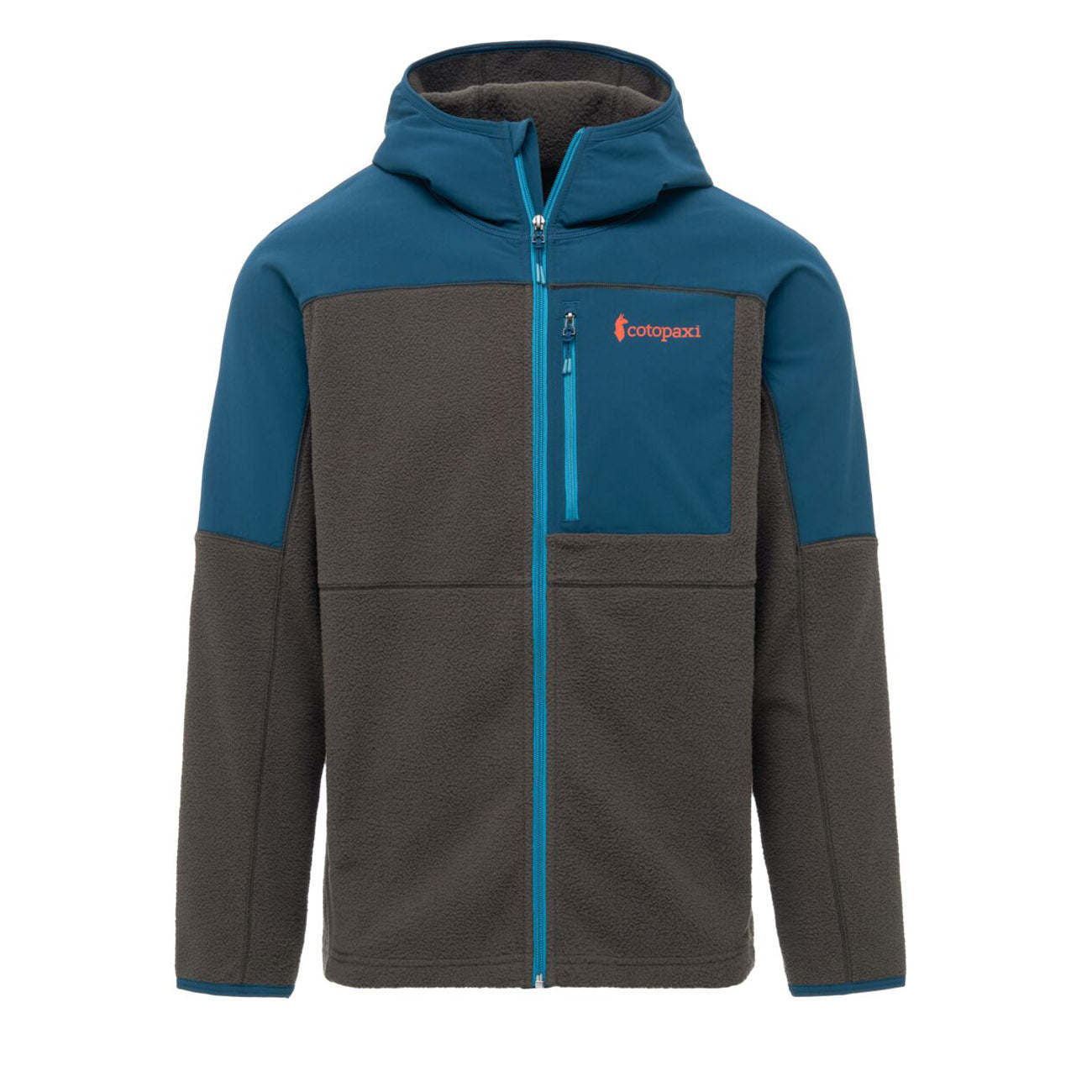 Cotopaxi Abrazo Hooded Full Zip Fleece Jacket Herren Indigo Iron