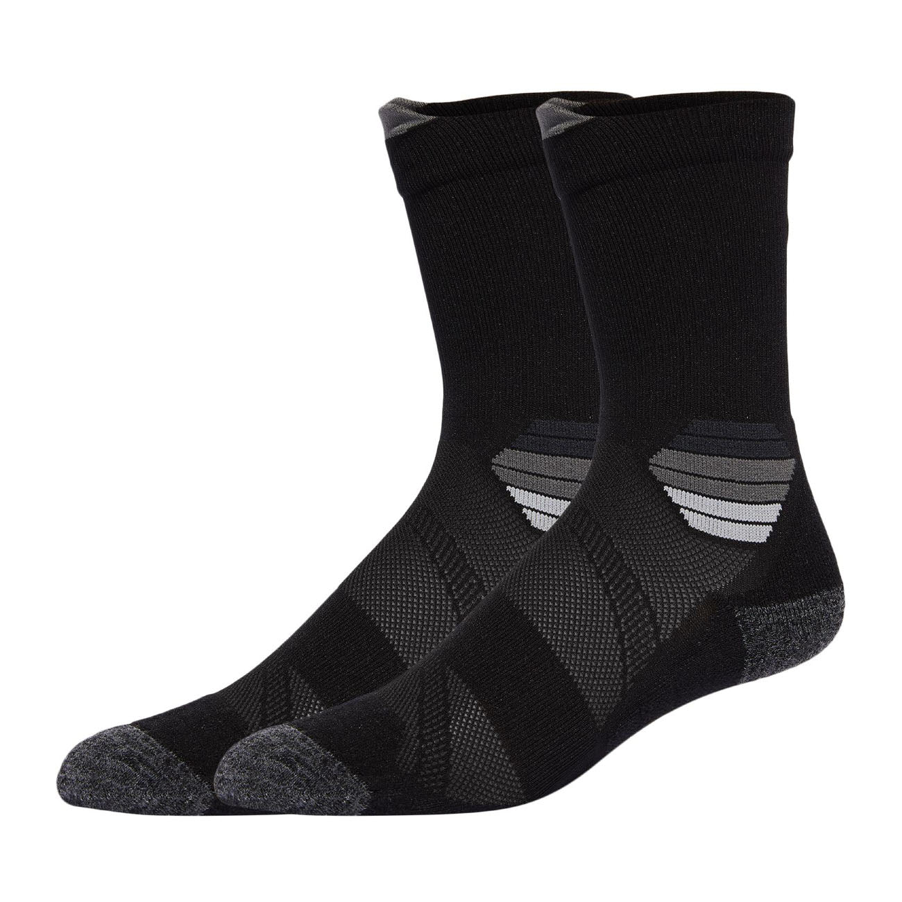 Asics Fujitrail Run Crew Sock Performance Black Grey