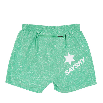 Saysky Universe Pace Shorts 5" Universe Green