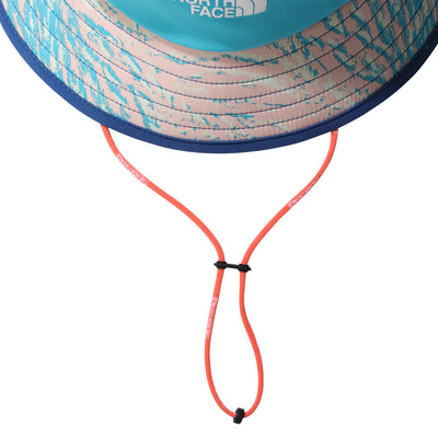 The North Face TNF Run Bucket Hat Tropical Peach Enchanted Trails Print