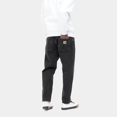 Carhartt WIP Newel Pant Herren Black Stone Washed