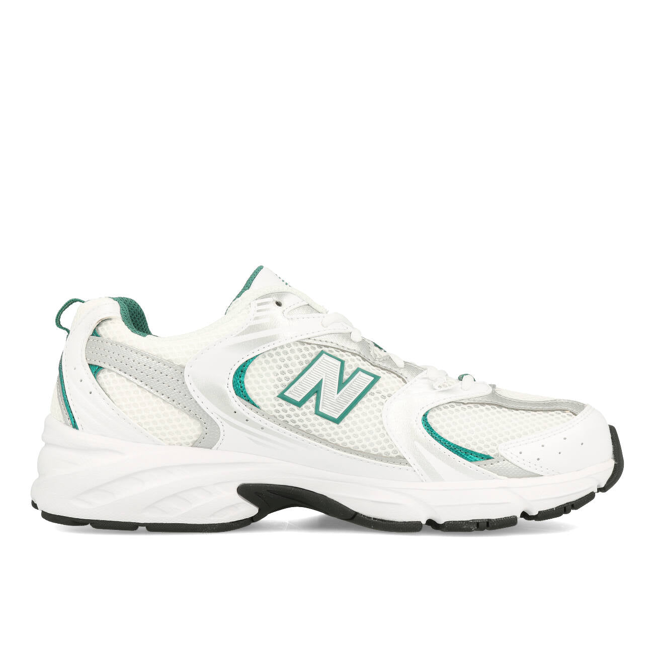 New Balance MR 530 AB White Silver Metallic Green