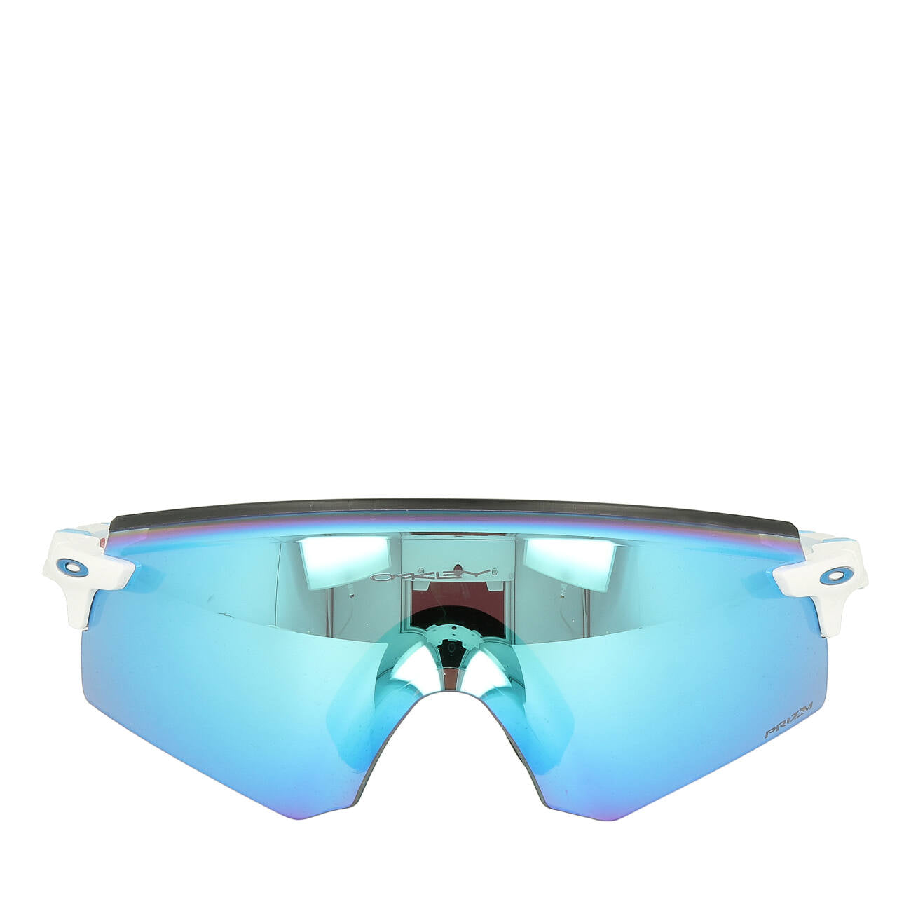 Oakley Encoder Sonnenbrille Polished White Prizm Sapphire