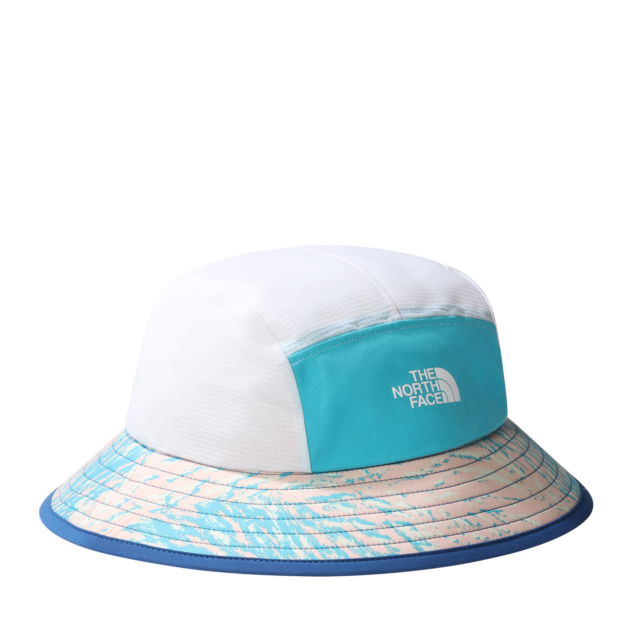 The North Face TNF Run Bucket Hat Tropical Peach Enchanted Trails Print