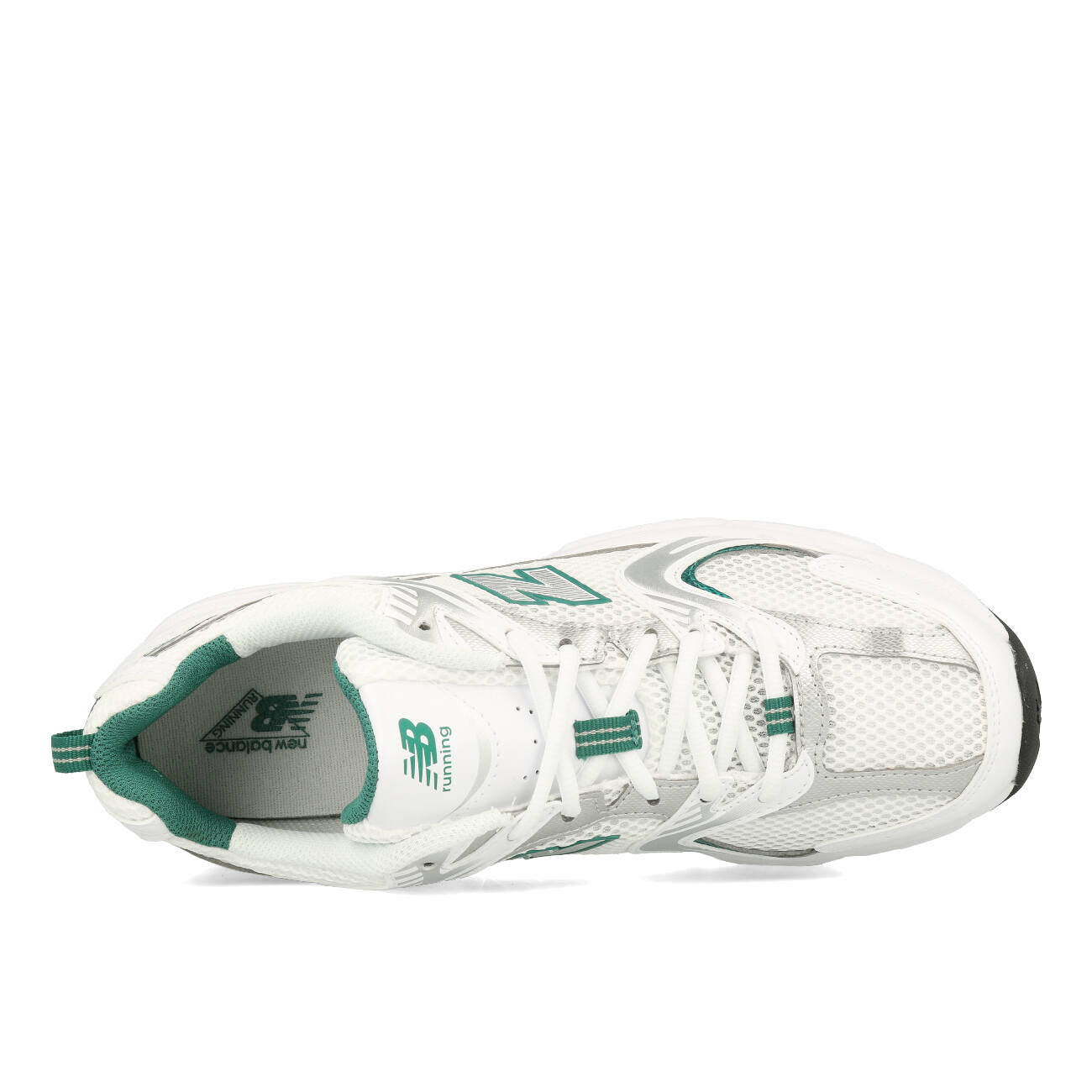 New Balance MR 530 AB White Silver Metallic Green