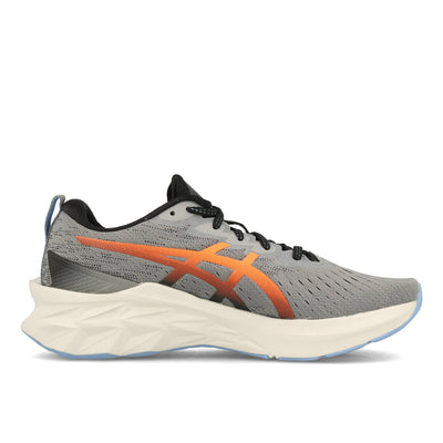 Asics Novablast 2 Herren Clay Grey Shocking Orange