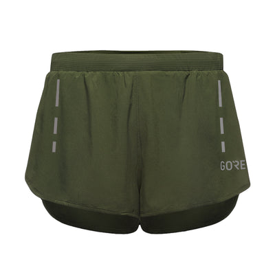 Gore Wear Split Shorts Herren Utility Green