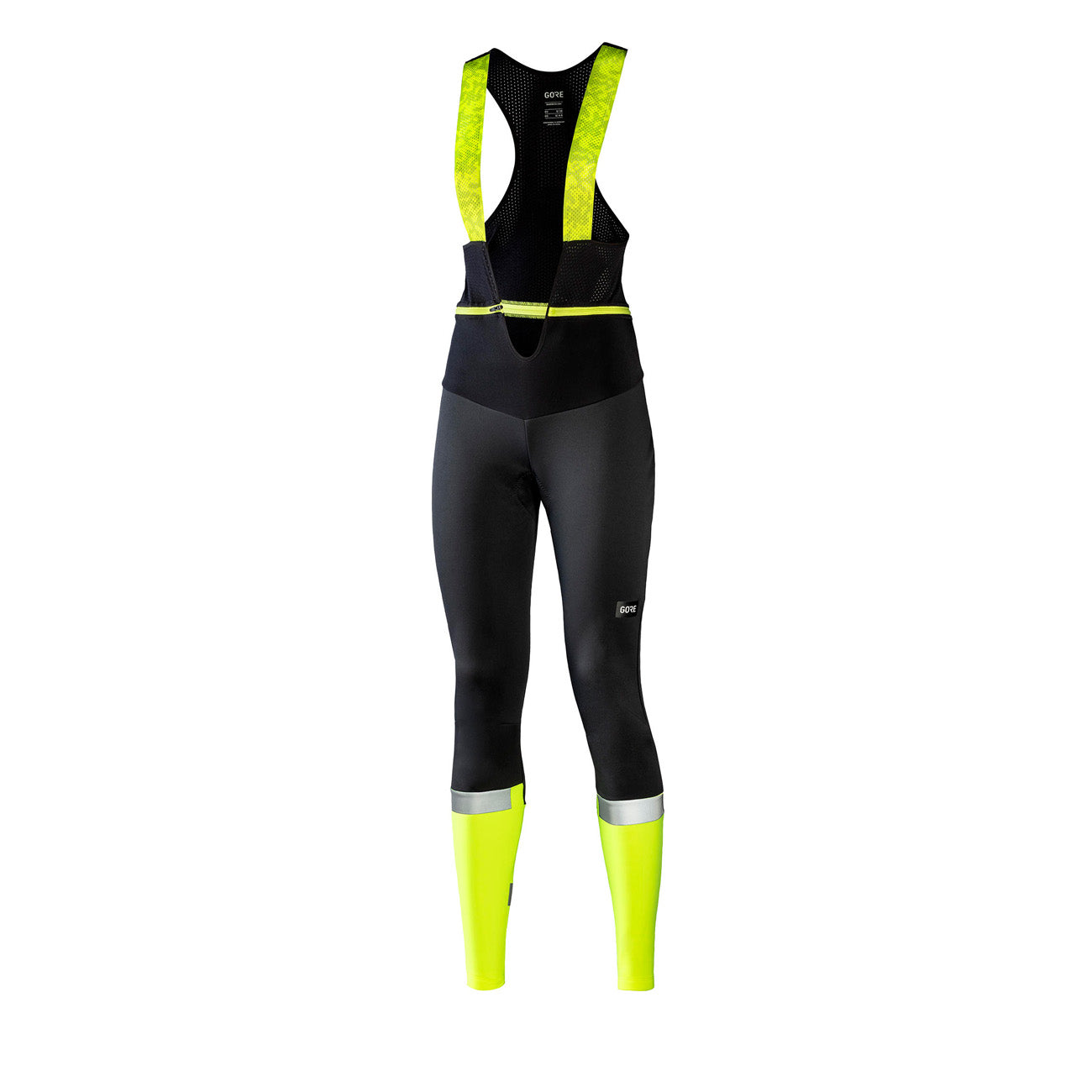 Gore Wear Ability Thermo Bib Tights Damen Black Neon Yellow