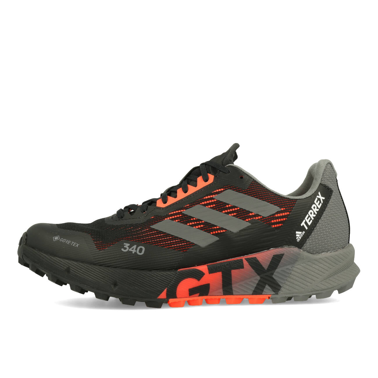 adidas Terrex Agravic Flow 2.0 GTX Herren Core Black Grey Four Cloud White