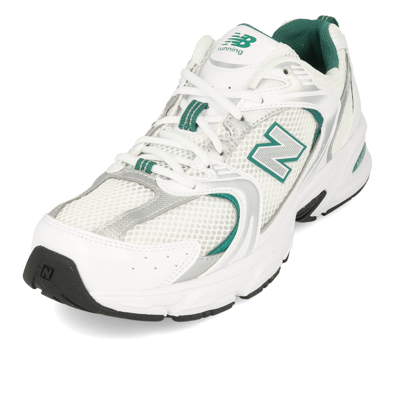 New Balance MR 530 AB White Silver Metallic Green