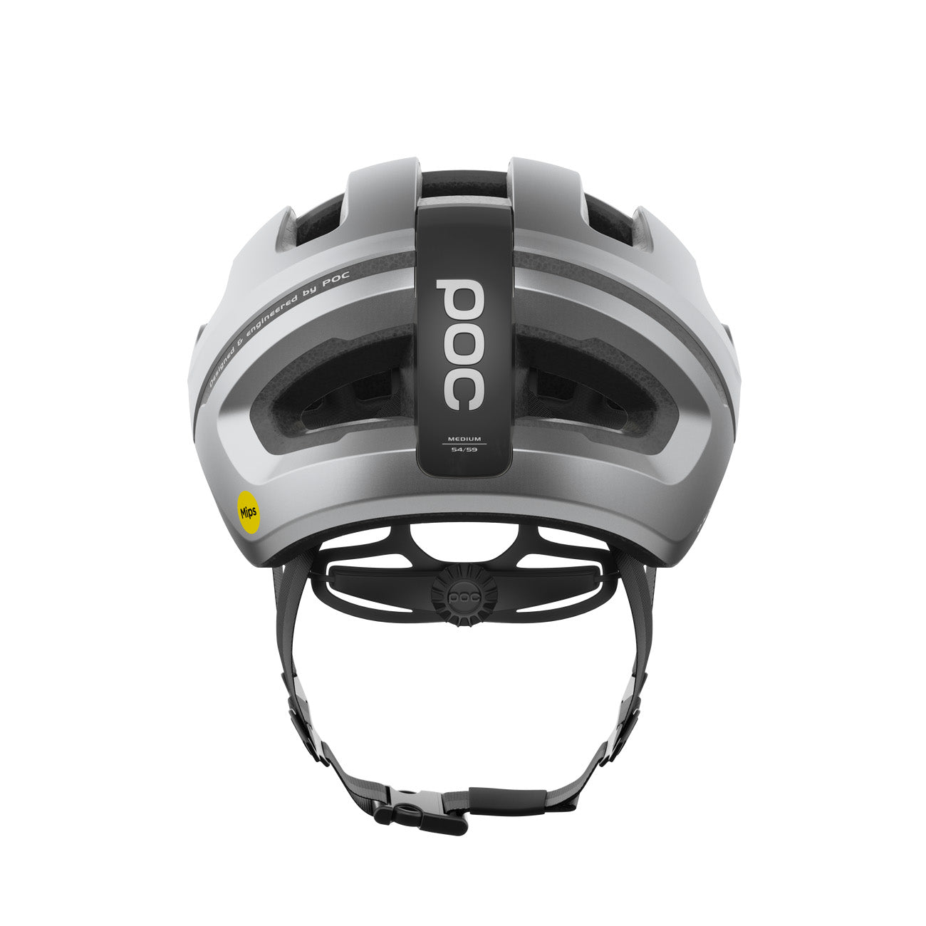 POC Omne Air MIPS Fahrrad Helm Argentite Silver Matt