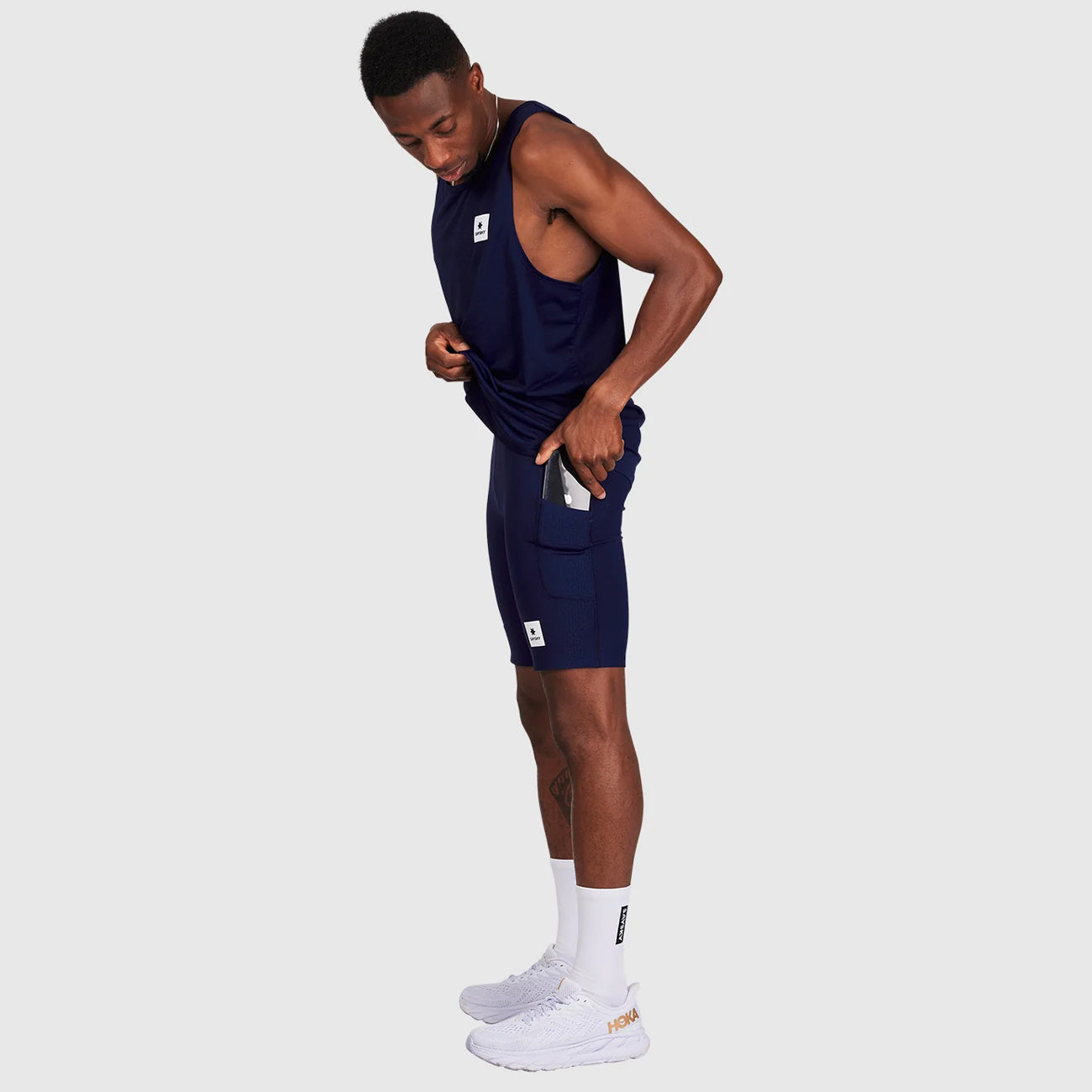 Saysky Combat+ Short Tights 9" Blue