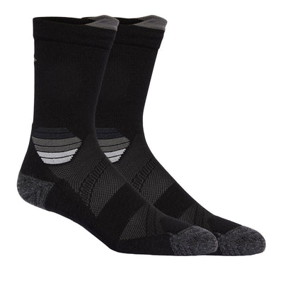 Asics Fujitrail Run Crew Sock Performance Black Grey