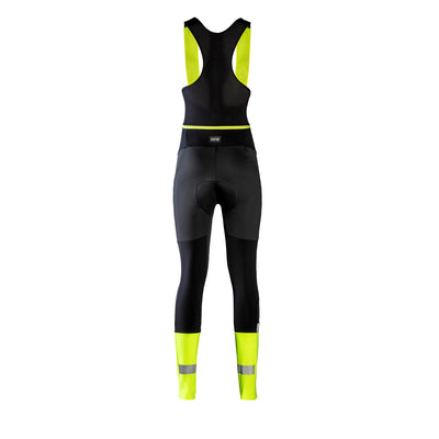 Gore Wear Ability Thermo Bib Tights Damen Black Neon Yellow