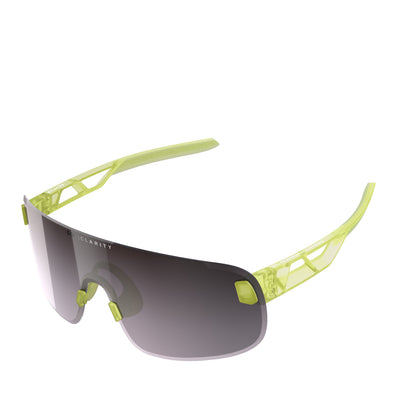 POC Elicit Sunglasses Lemon Calcite Translucent Violet Silver Mirror