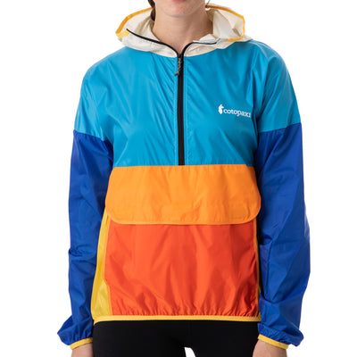 Cotopaxi Teca Half Zip Windbreaker Jacket Sail Away