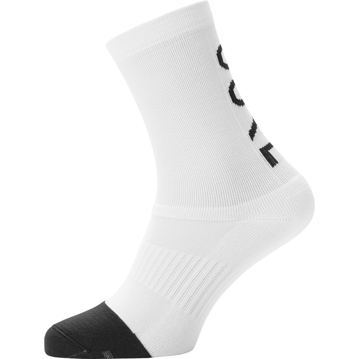 Gore Wear Brand Socks Mid White Black