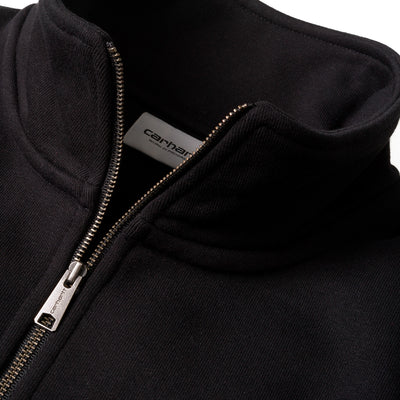 Carhartt WIP Chase Neck Zip Sweat Herren Black Gold