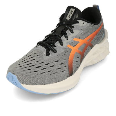 Asics Novablast 2 Herren Clay Grey Shocking Orange