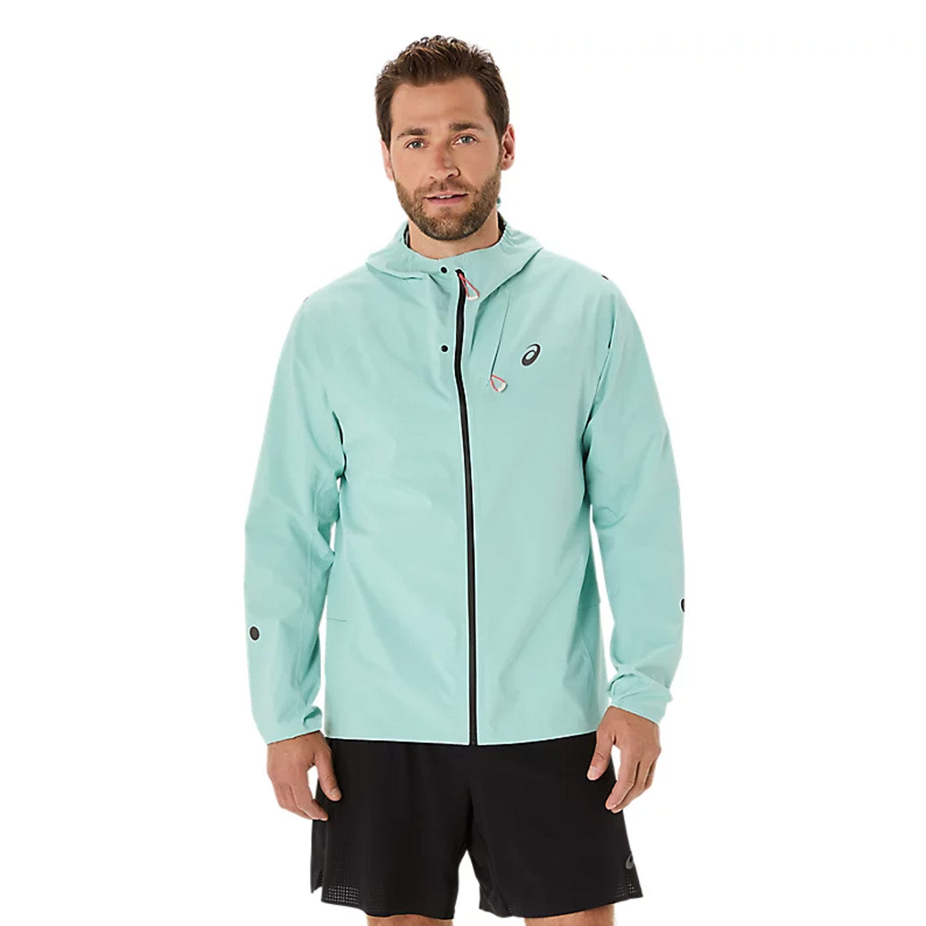 Asics Metarun Waterproof Jacket Oasis Green