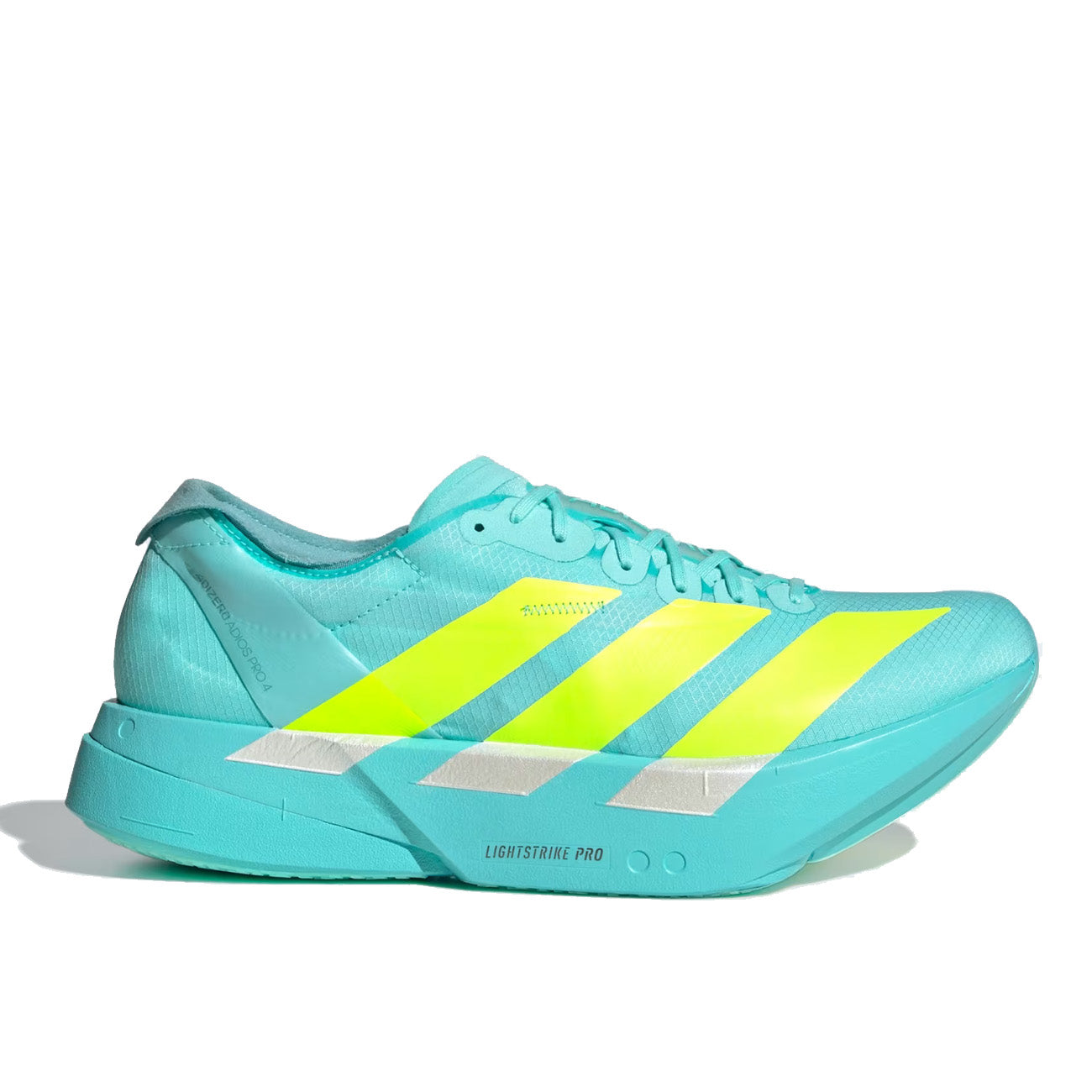 adidas Adizero Adios Pro 4 Herren Flash Aqua Lucid Lemon Mint Ton
