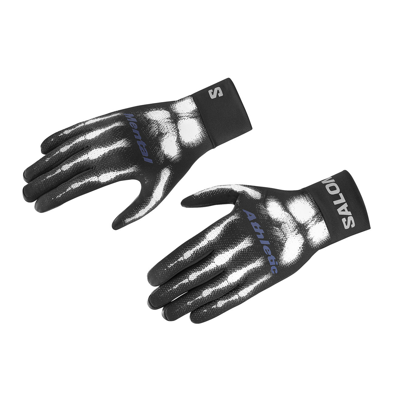 Salomon Gloves Mental Deep Black White
