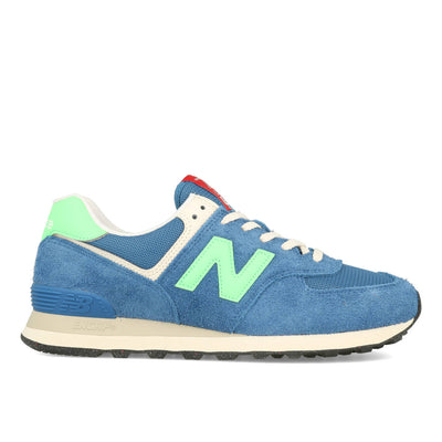New Balance U 574 BSC Blue Agate Lime Leaf