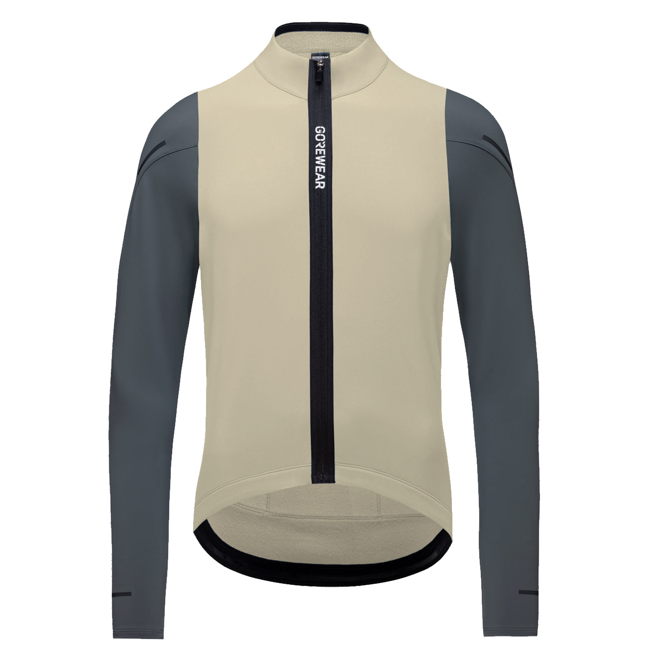 Gore Wear Spinshift Thermo Longsleeve Jersey Herren Tech Beige Lab Graphite