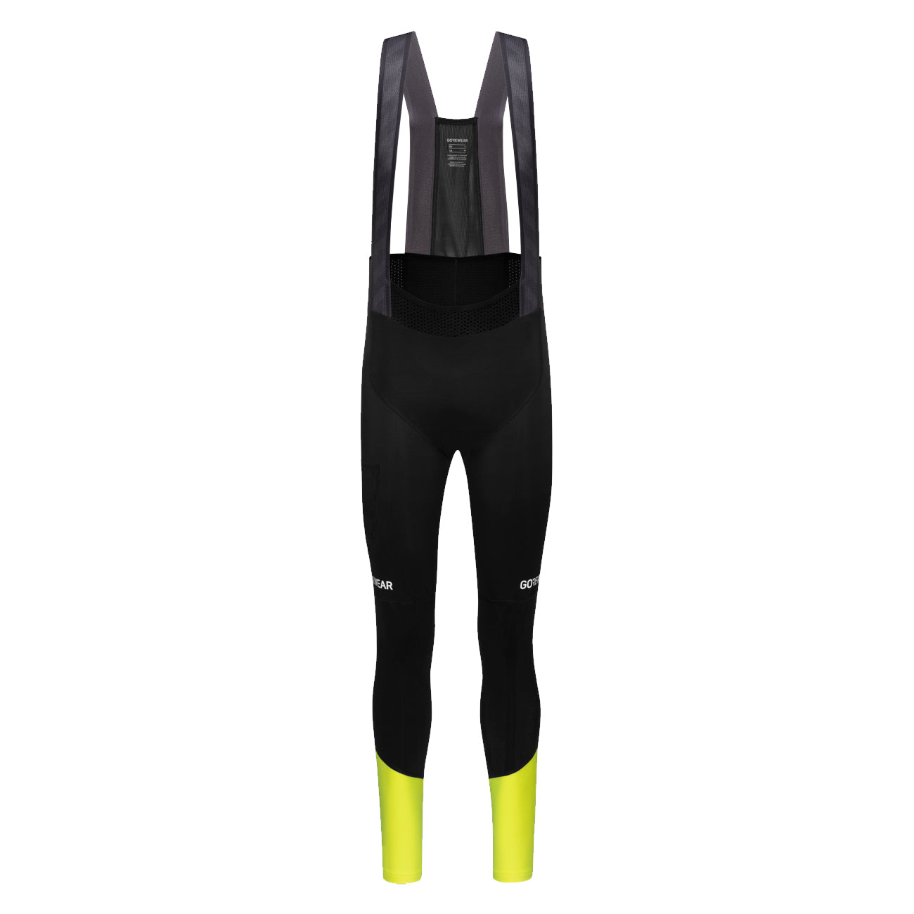 Gore Wear Spinshift Thermo Bib Tights+ Herren Black Neon Yellow