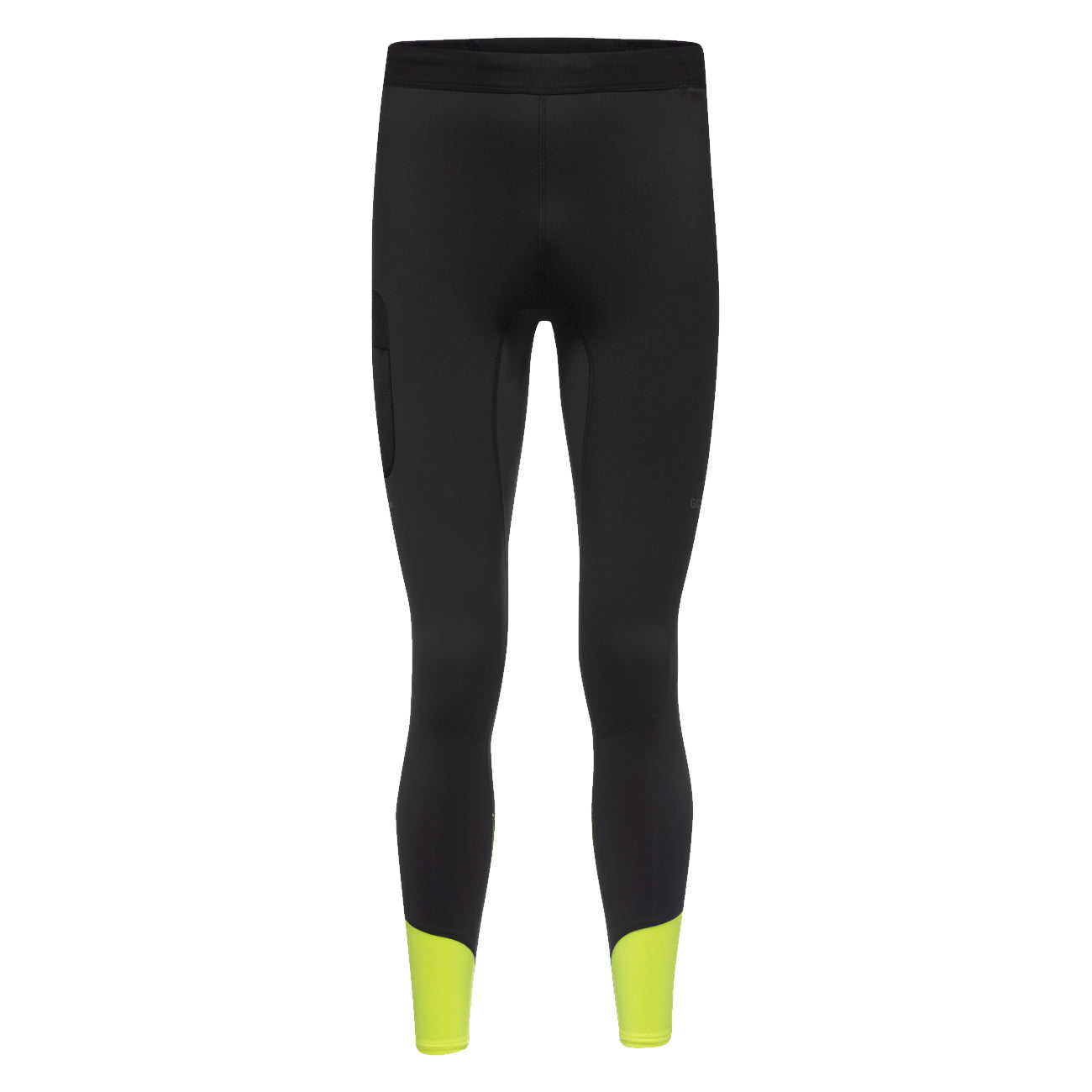 Gore Wear Concurve Thermo Hybrid Tights Herren Black Neon Yellow