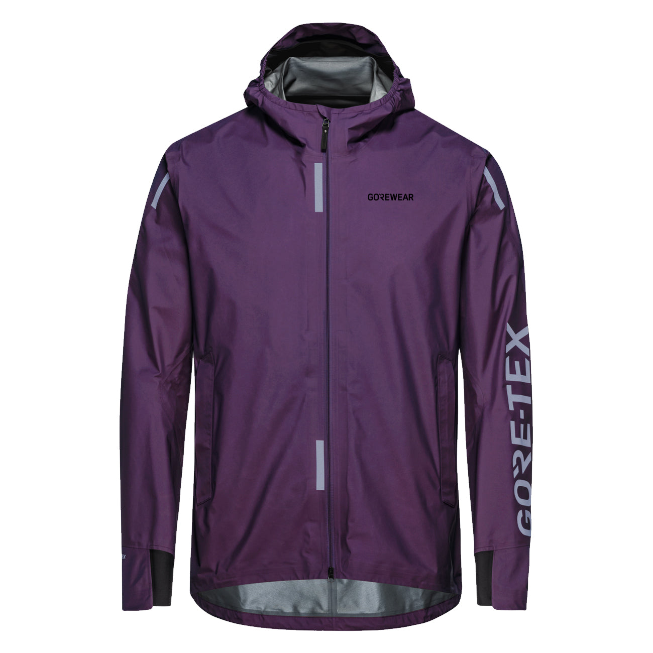 Gore Wear Concurve GORE-TEX Logo Jacket Herren Purple Indigo Grey