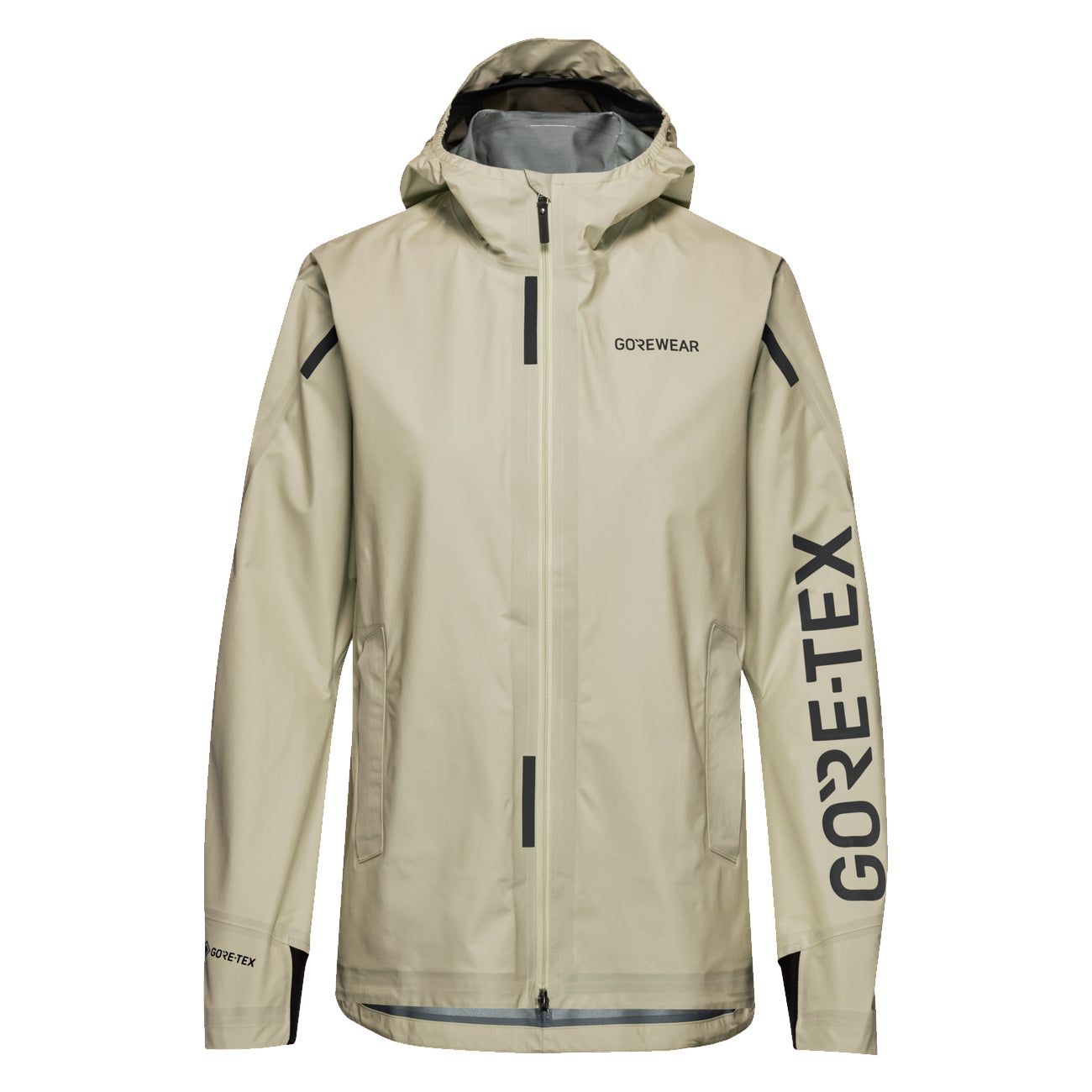 Gore Wear Concurve GORE-TEX Logo Jacket Damen Tech Beige Black