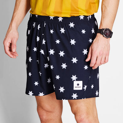 Saysky Star Pace Shorts 5'' Blue White