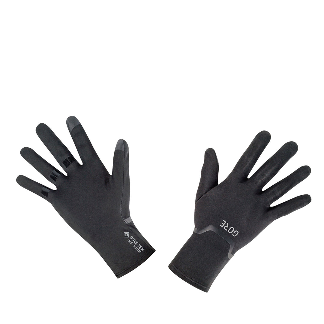 elastische handschuhe Gore Wear GTX Infinium Stretch Gloves Black – Runster