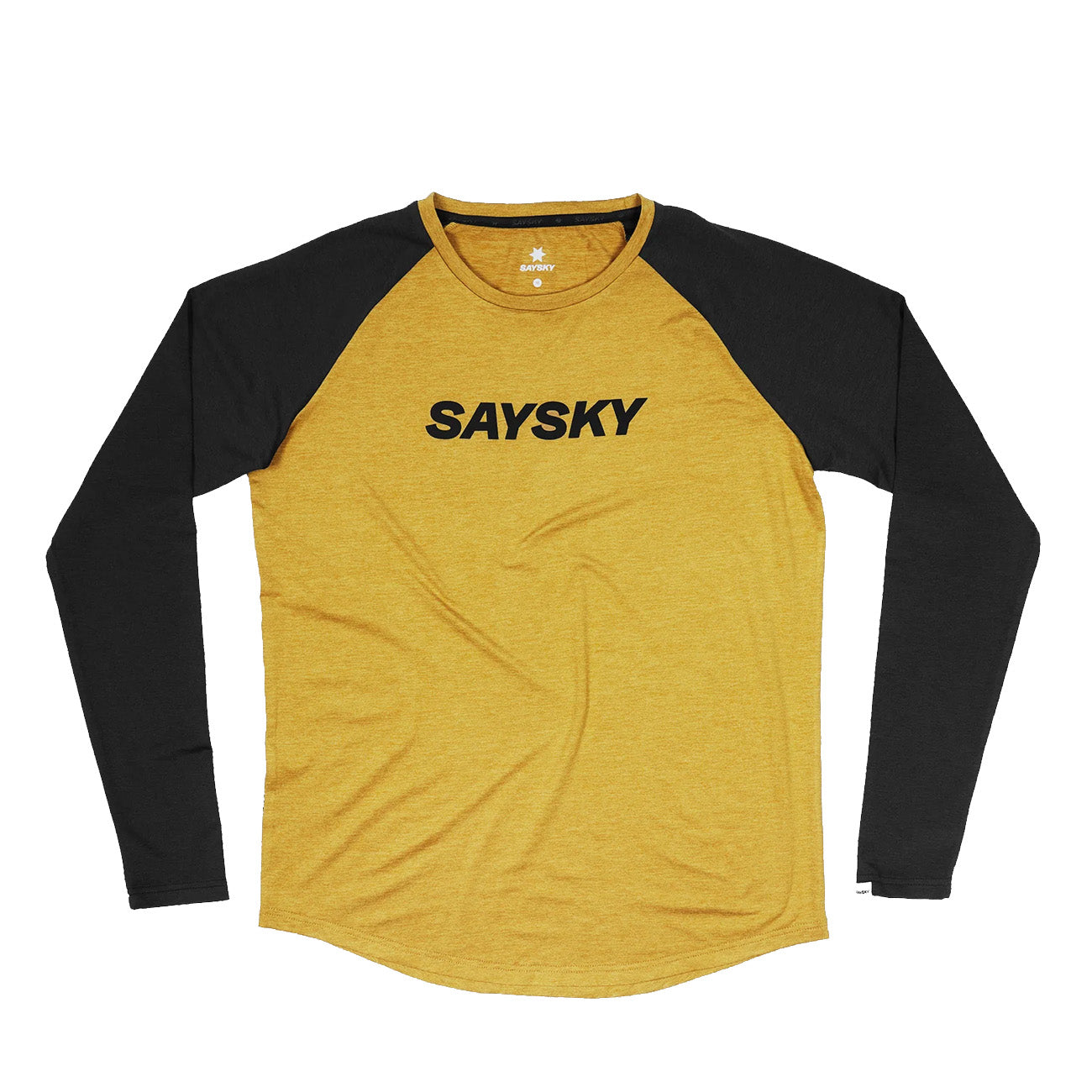 Saysky Logo Pace Long Sleeve Yellow