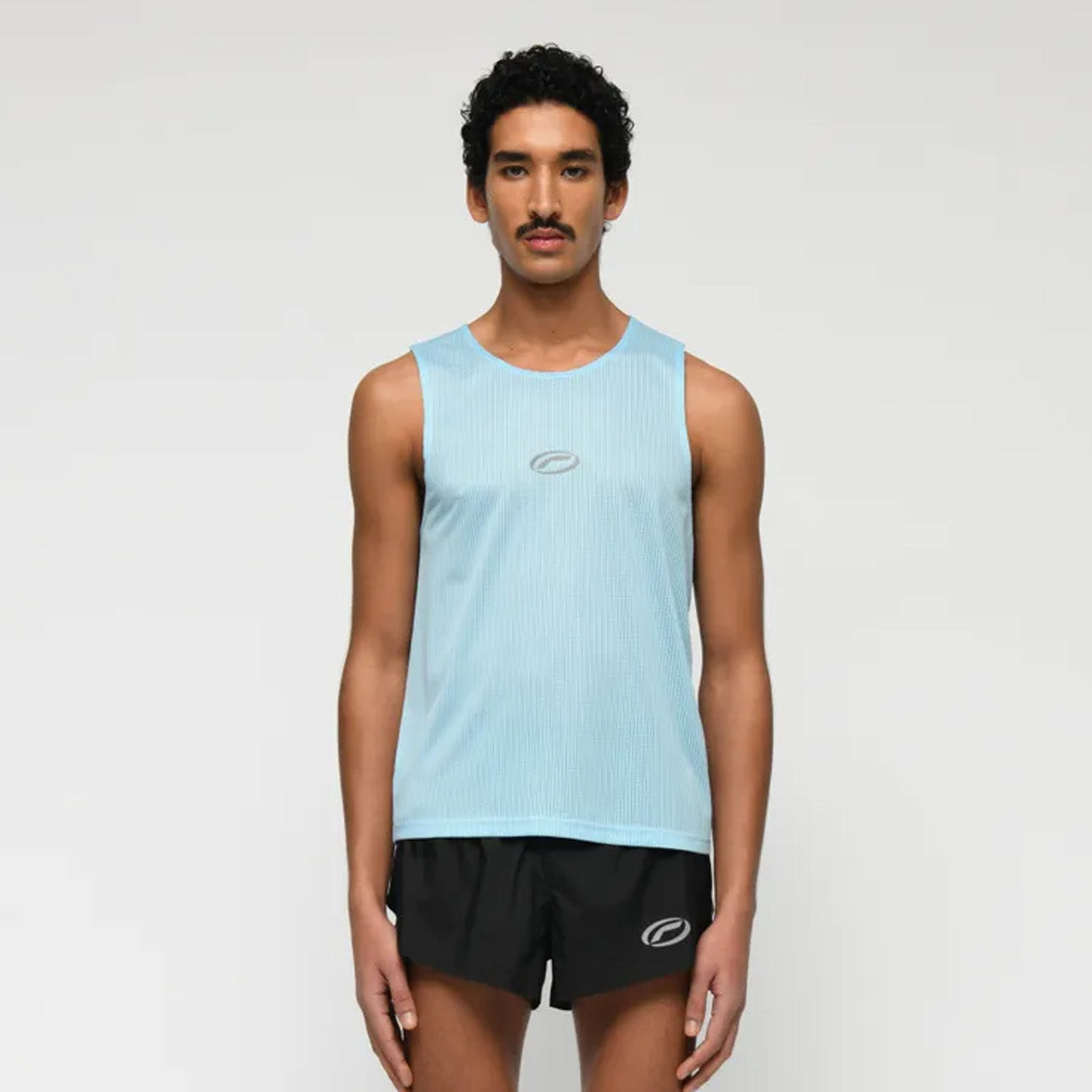 Optimistic Runners Mesh Singlet Blue