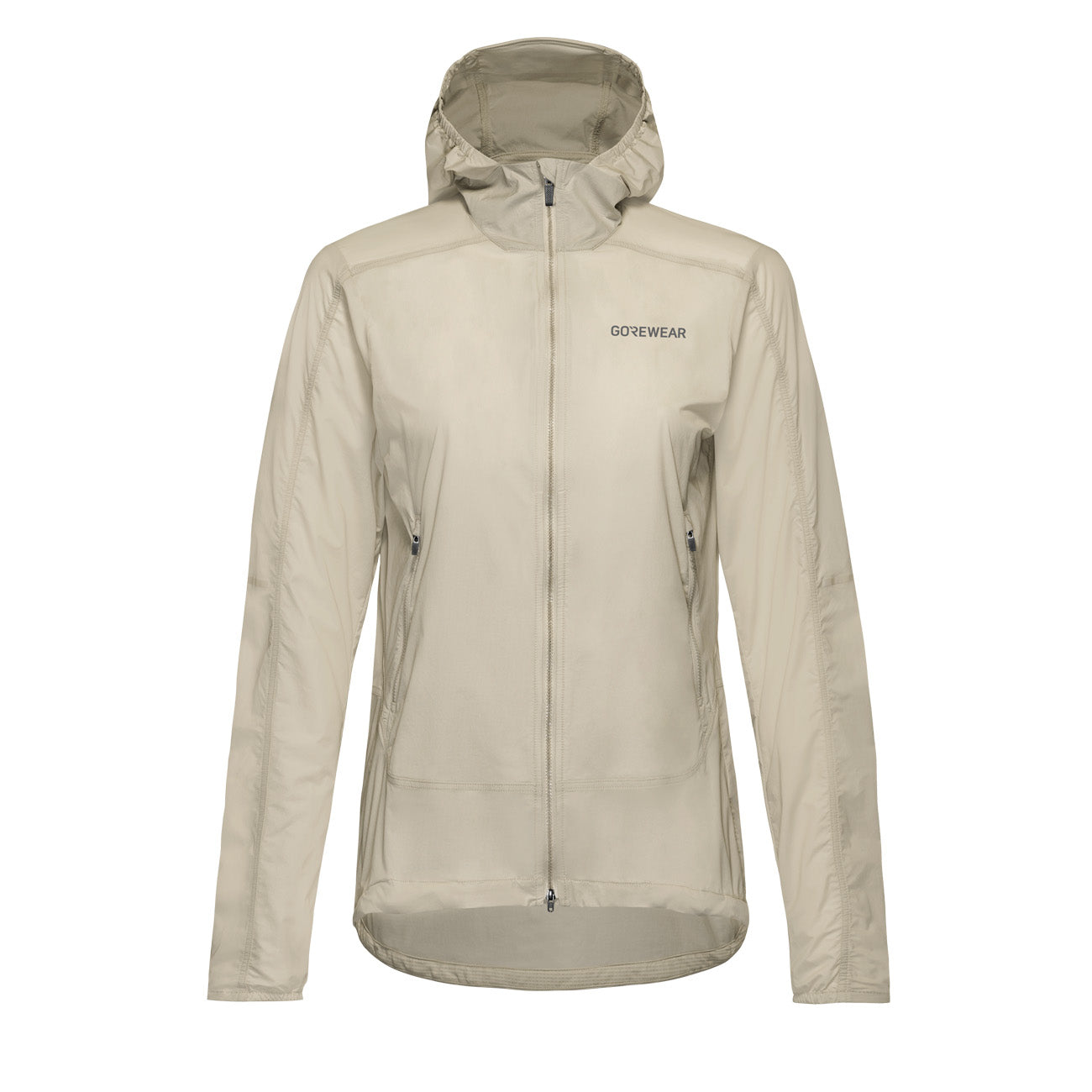 Gore Wear Fernflow Hooded Windbreaker Damen Tech Beige