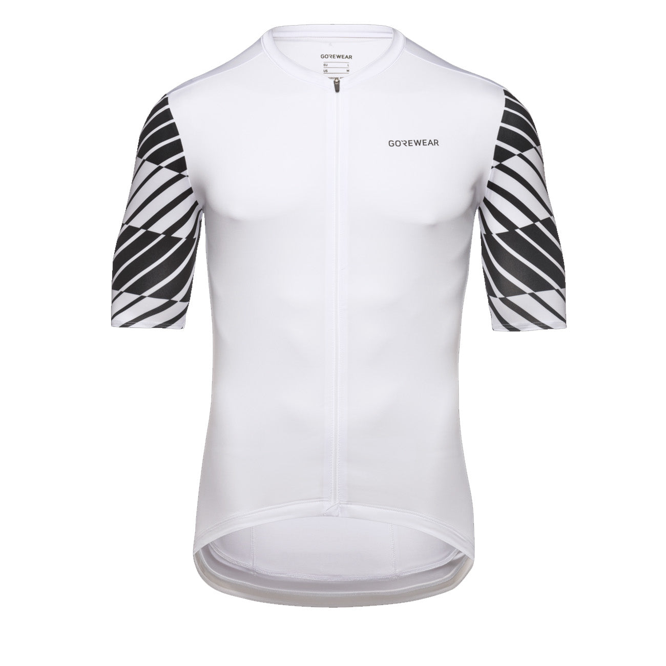 Gore Wear Swiftride Optical Jersey Herren White Black