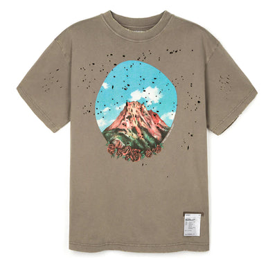 Satisfy Running MothTech T-Shirt Aged Coffee Quartz