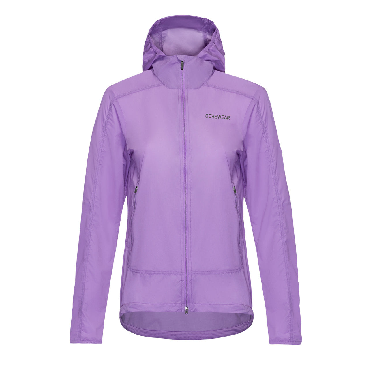 Gore Wear Fernflow Hooded Windbreaker Damen Scrub Purple