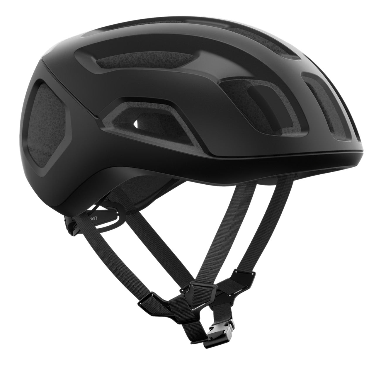 POC Ventral Air MIPS Uranium Black Matt White Matt