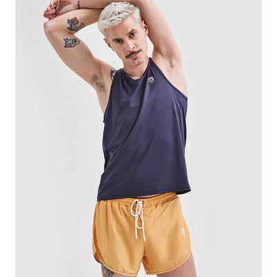 YMR Track Club Bäckaryd Men's Singlet Navy