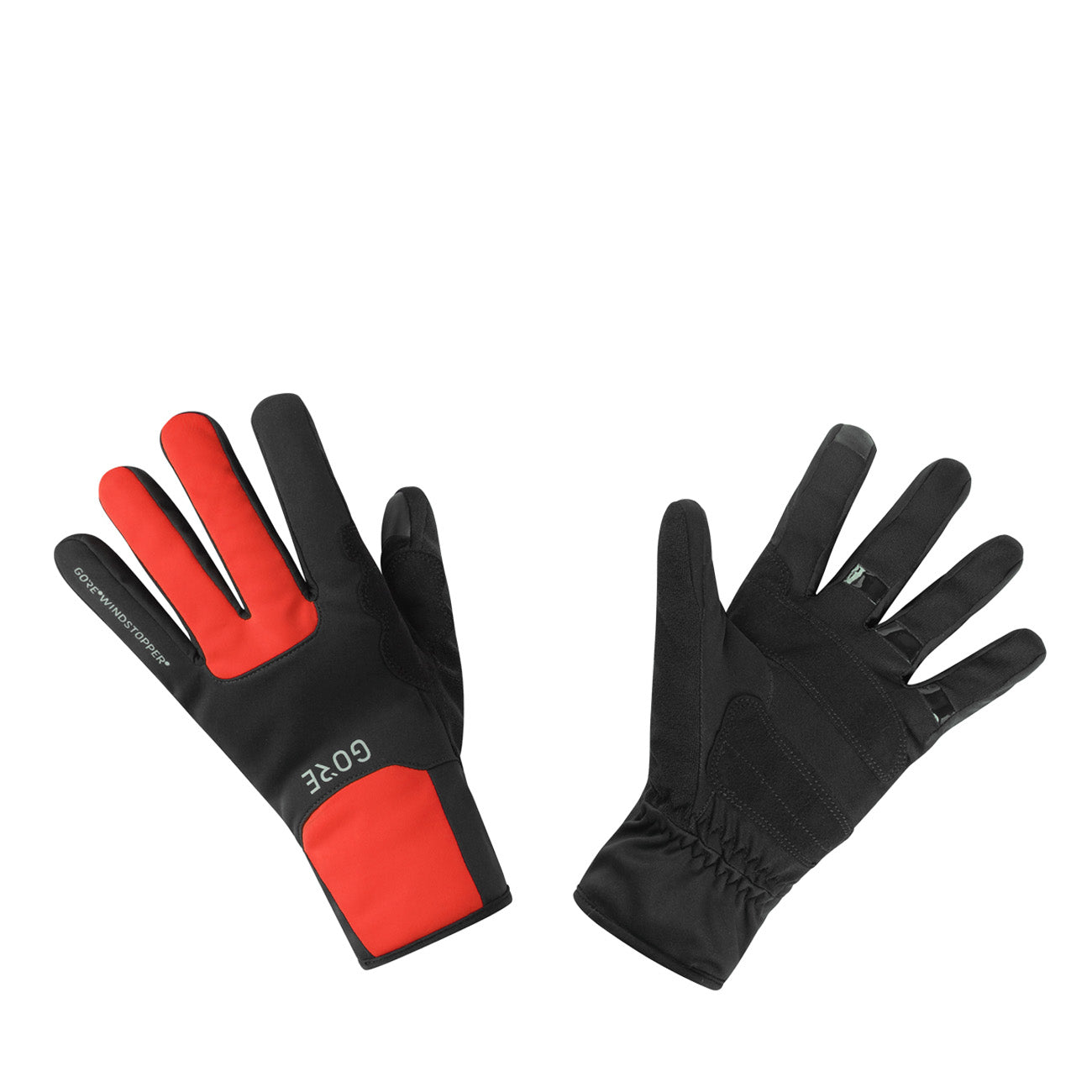 Gore Wear M Gore Windstopper Thermo Gloves Black Fireball