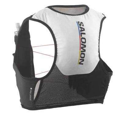 Salomon Sense Pro 6 Race Flag Set Black White