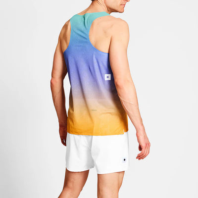 Saysky Drip Dye Flow Air Singlet Purpe AOP