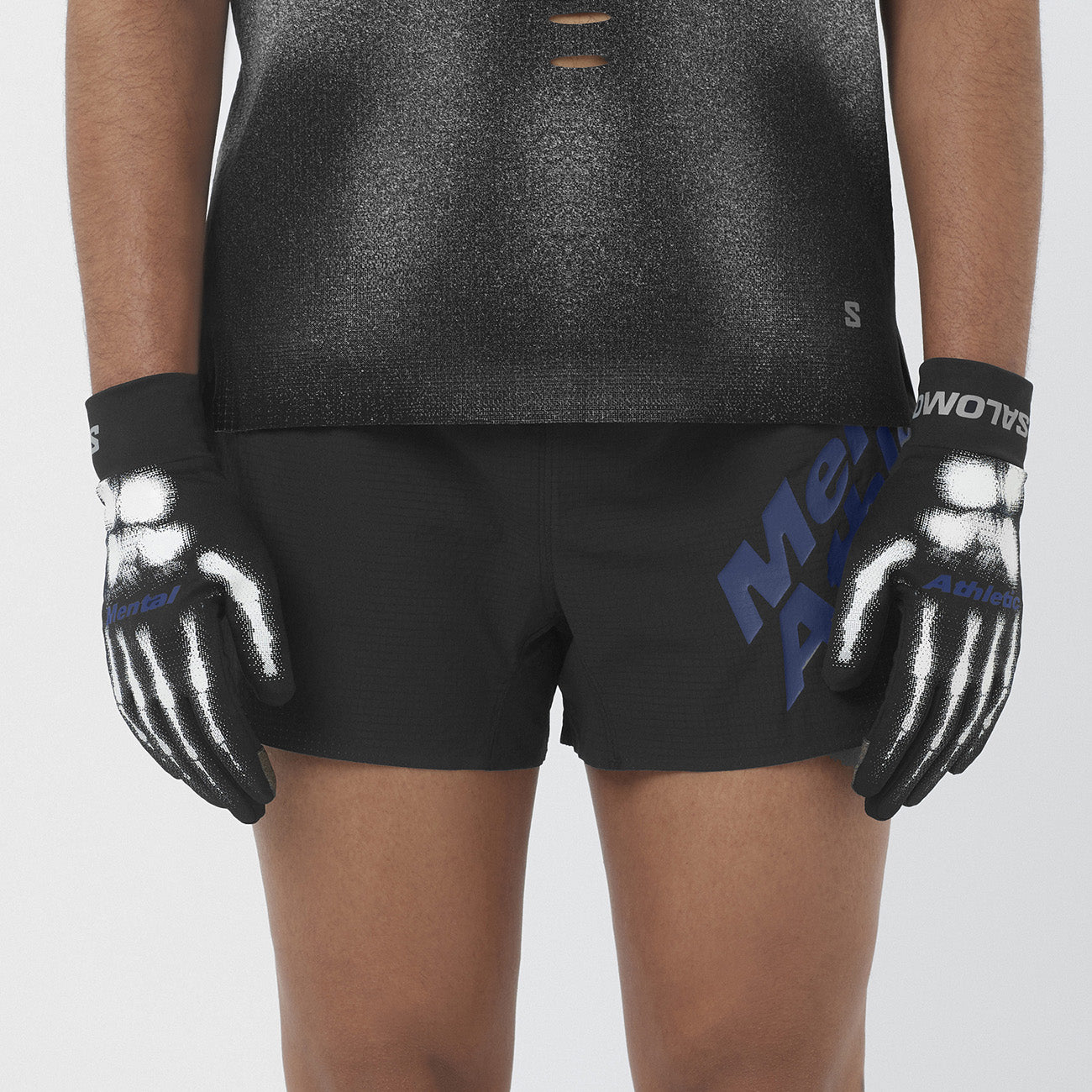Salomon Gloves Mental Deep Black White